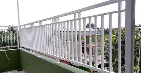 Railing Balkon Minimalis di Bambu Kuning - Jual Kanopi Termurah